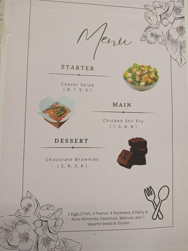 LCA Students Showcase Their Culinary Skills with a Beautiful Staff Meal