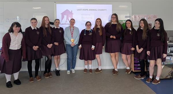 Last Hope Animal Charity Talk - LCA and L2LP Students