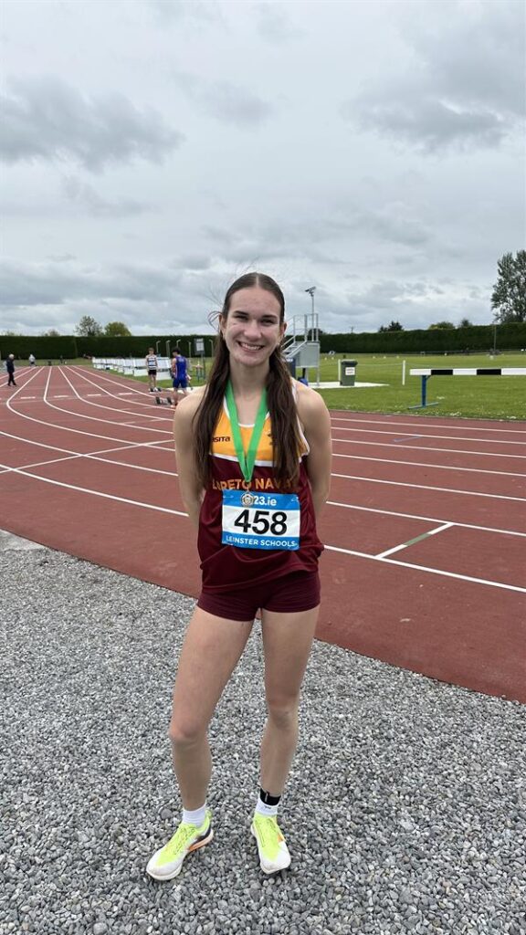 Leinster Schools Triple Jump Champion!