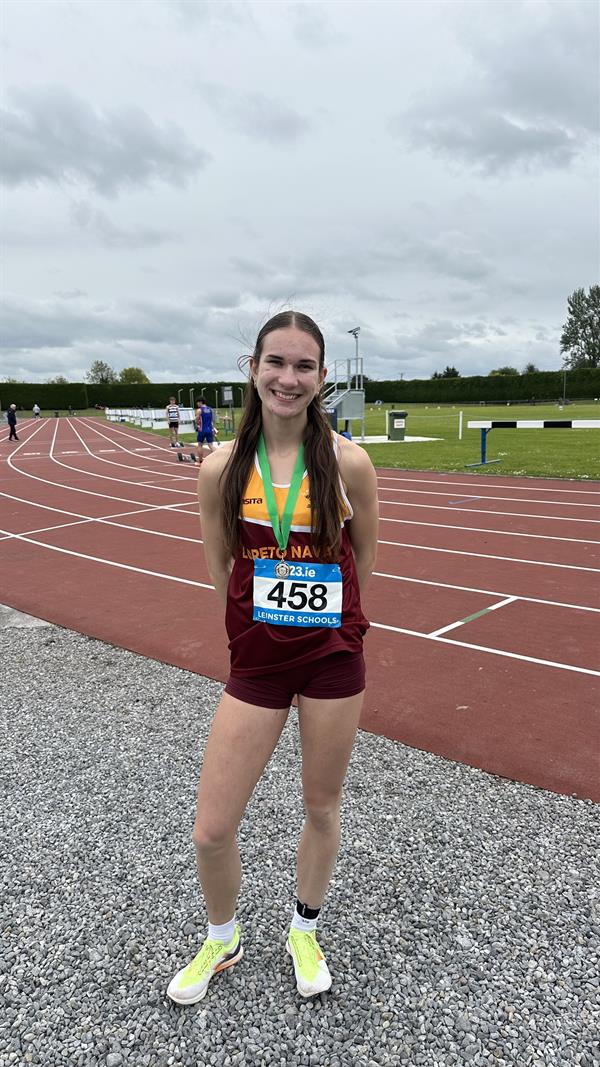 Leinster Schools Triple Jump Champion!