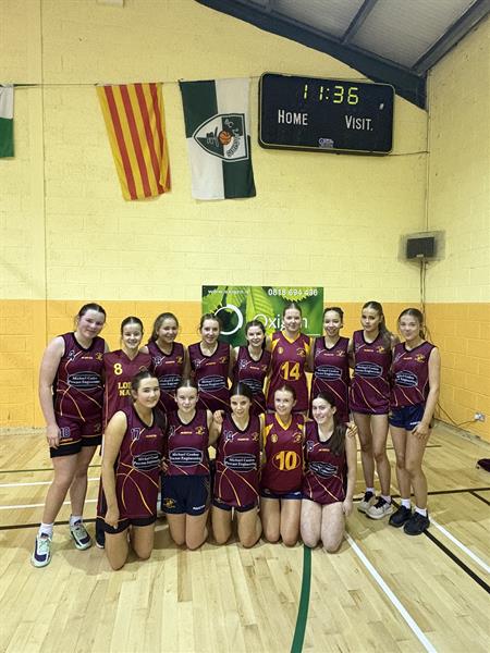 Second Year Basketball A Team