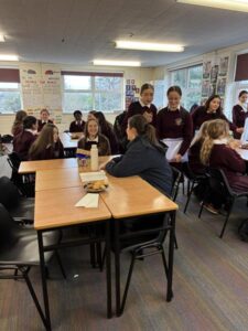 Student Leadership Team with First Years - Wellbeing