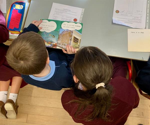 TY Reading Buddies - St. Anne's Primary School