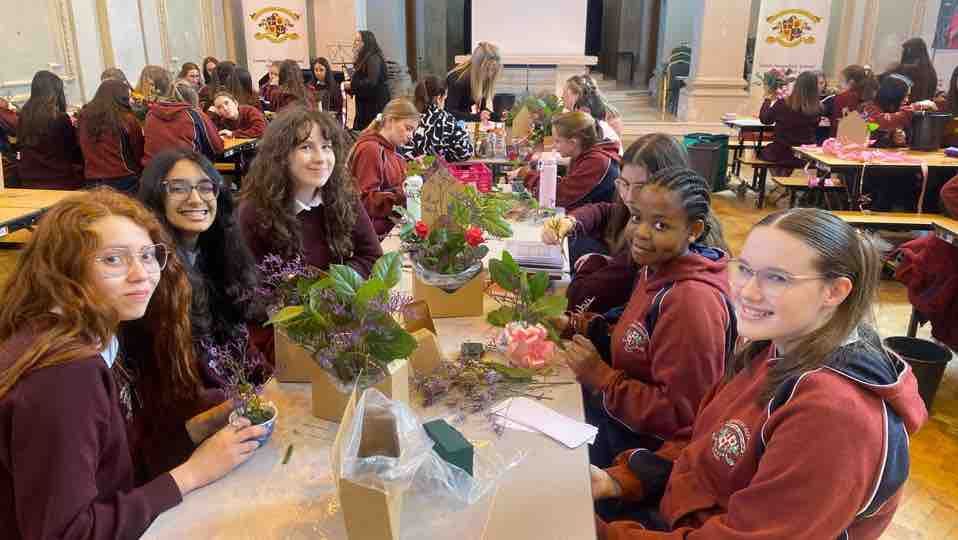 Prosper Meath and TY – Flower Arranging- Pics