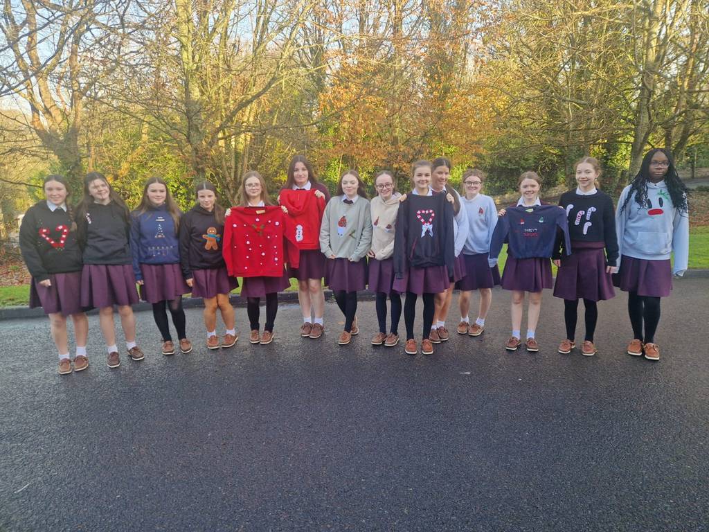 Christmas Jumpers CBA 2nd Year Home Economics- Pics